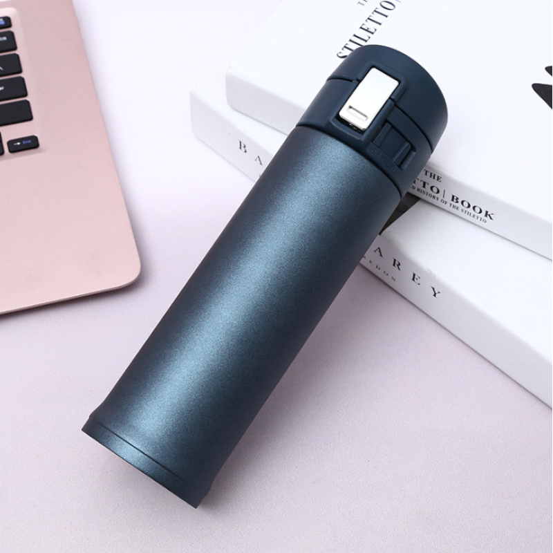 BPA Free Metal Insulated Double Wall Flask Stainless Steel Bouncing Cup Vacuum Water Bottle