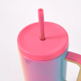 New ODM Tumbler 40oz Handle Coffee Mug Insulated Vacuum Stainless Steel Tumbler with Lid Straw