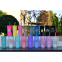 Customized Logo Creative Summer Casual Drink Cup with Fashion Pattern New Double Wall Plastic Tumbler for Coffee & Milk