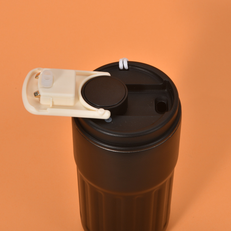 Coocodrink New Design Custom logo 450ml Smart Led Temperature Display Stainless Steel Vacuum Coffee Cup Insulated Mug