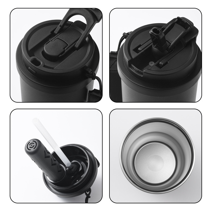 Original Factory Sale Stan Cup Shaped 25oz 750ml Vacuum Tumbler Stainless Steel Thermal Coffee Mug With 2 in 1 Drinking Lid