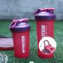 Custom Logo 400ML 500ML Sport Plastic Cup for Shaker Bottle BPA Free for Gym Camping Boil Water Safe Protein Blender for Shaker 