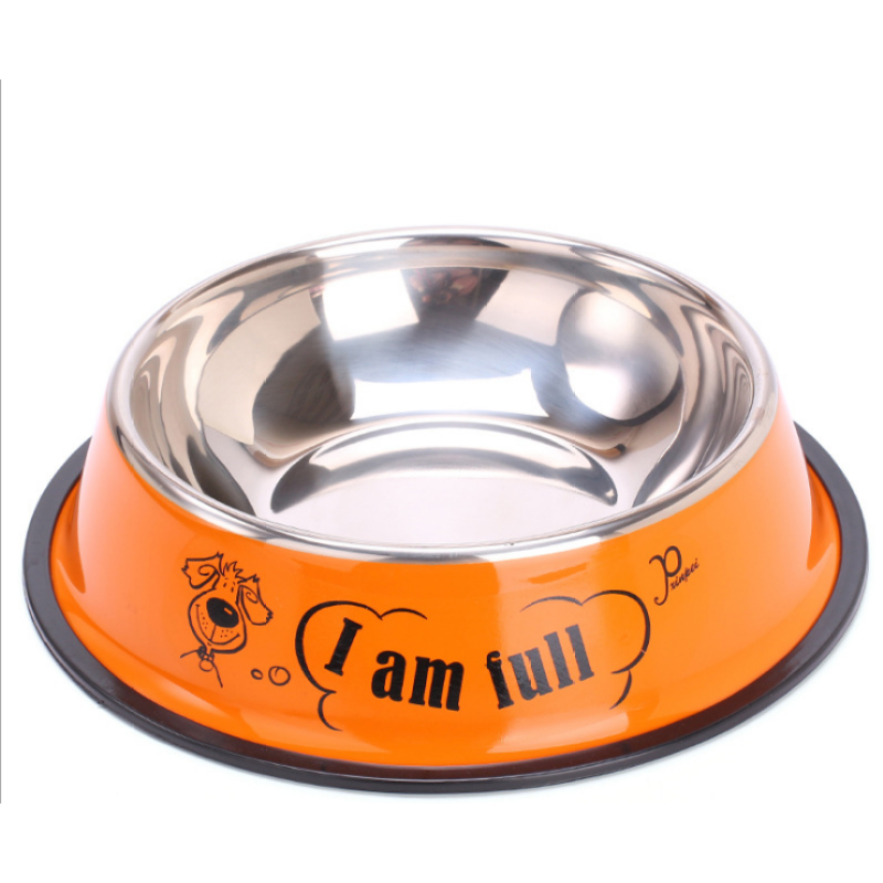 Coocodrink Hot Sell Stainless Steel Cat Basin Single Bowl Creative Multi-color Splash Proof Wear-resistant PET