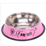 Coocodrink Hot Sell Stainless Steel Cat Basin Single Bowl Creative Multi-color Splash Proof Wear-resistant PET