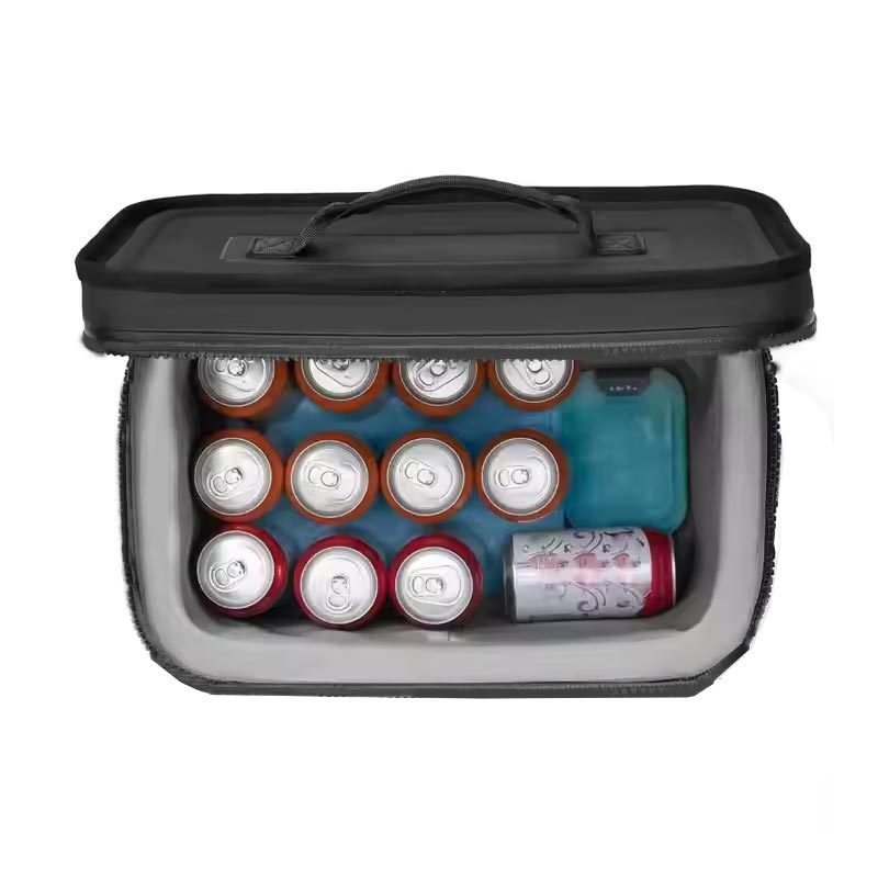 Wholesale Custom Logo Portable Floating Cans Wine Insulated Picnic Cooler Bag Waterproof Soft Ice Box for Hiking Boating