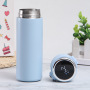 Coocodrink Peas Cup Led 420ml Temperature Display 304 Stainless Steel Vacuum Thermo Reminder to Drink Vacuum Flasks Smart Water Bottle