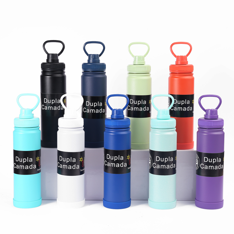 Water Bottle for School Stainless Steel Double Wall Vacuum Insulated Water Bottle Leakproof BPA Free