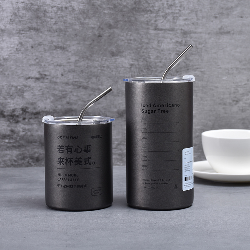 Watersy 2024 380ml Stainless Steel Tumbler Vacuum Travel Mug with Lid for Office or School Use