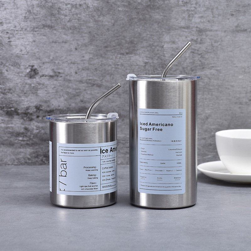 Watersy 2024 380ml Stainless Steel Tumbler Vacuum Travel Mug with Lid for Office or School Use