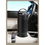 Coocodrink 700ml Ceramic Inner Liner Thermos Eco Friendly Two Drinks Stainless Steel Vacuum Insulated Tumblers with Custom logo