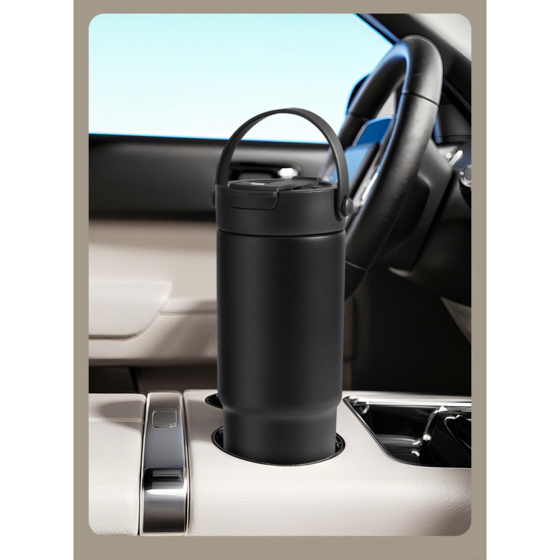 Coocodrink 700ml Ceramic Inner Liner Thermos Eco Friendly Two Drinks Stainless Steel Vacuum Insulated Tumblers with Custom logo