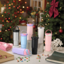 Coocodrink 700ml Ceramic Inner Liner Thermos Eco Friendly Two Drinks Stainless Steel Vacuum Insulated Tumblers with Custom logo