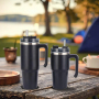 Large Capacity 20oz 30oz Stainless Steel Double Wall Car Tumbler with Lid