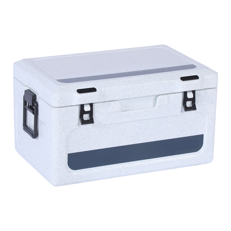 Hot Sale Portable Camping Cooler Insulated Car Fridge with Thermal Features Square Cooler Box for Food Storage Cooler Box