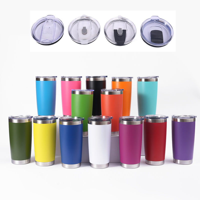 Modern Eco-friendly Double Wall Stainless Steel Coffee Tumbler Cup Home Vacuum Insulated Travel Mug