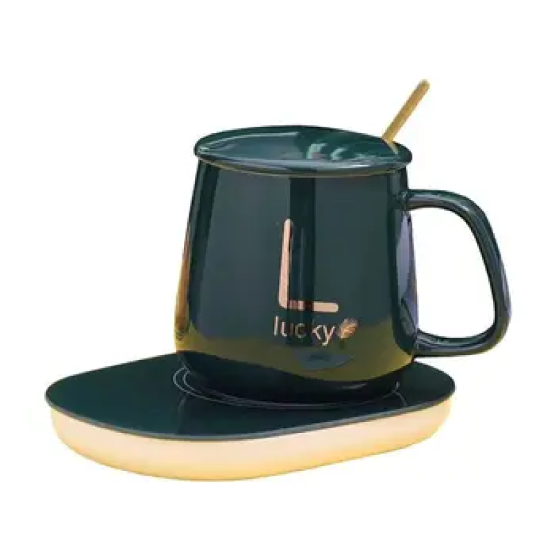 Hot Sale Gift Set Cup Heating Pad Cute 55 Degrees Temperature Control Smart Coffee Mug Cup Warmer With Custom Logo