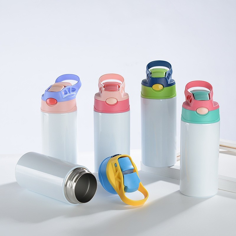 Coocodrink Wholesale Custom Sublimation Double Wall 12oz 20oz Kids Baby Children Child Vacuum Insulated Stainless Steel Water Bottle