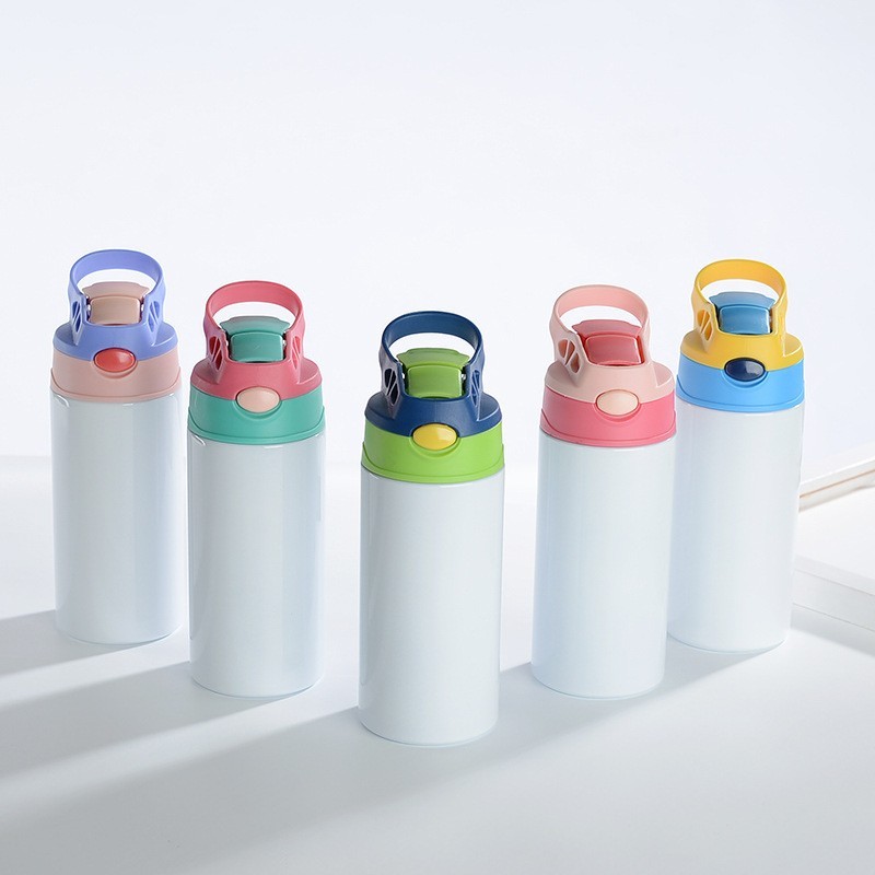 Coocodrink Wholesale  Custom Sublimation Double Wall 12oz 20oz Kids Baby Children Child Vacuum Insulated Stainless Steel Water Bottle
