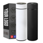 Coocodrink Hot Sales 500ml Smart LED Temperature Display Stainless Steel Water Bottle Vacuum Flask with Digital Lid