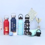 Coocodrink Cute Design 12OZ Kids Warmer Cup Stainless Steel Double Wall Thermos Vacuum Flask Supplies With Straw Kids Water Bottle