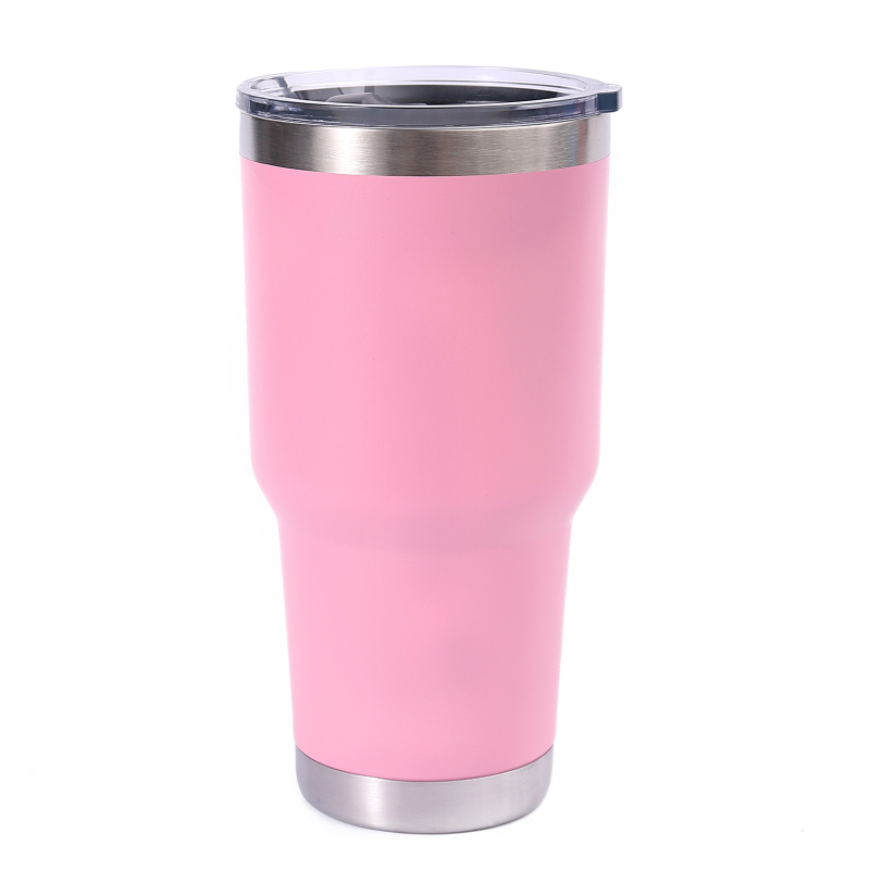 Personalized Logo Mug Keep Cold and Hot Double Wall 30oz Tumblers Stainless Steel Vacuum Insulated Wine Cup