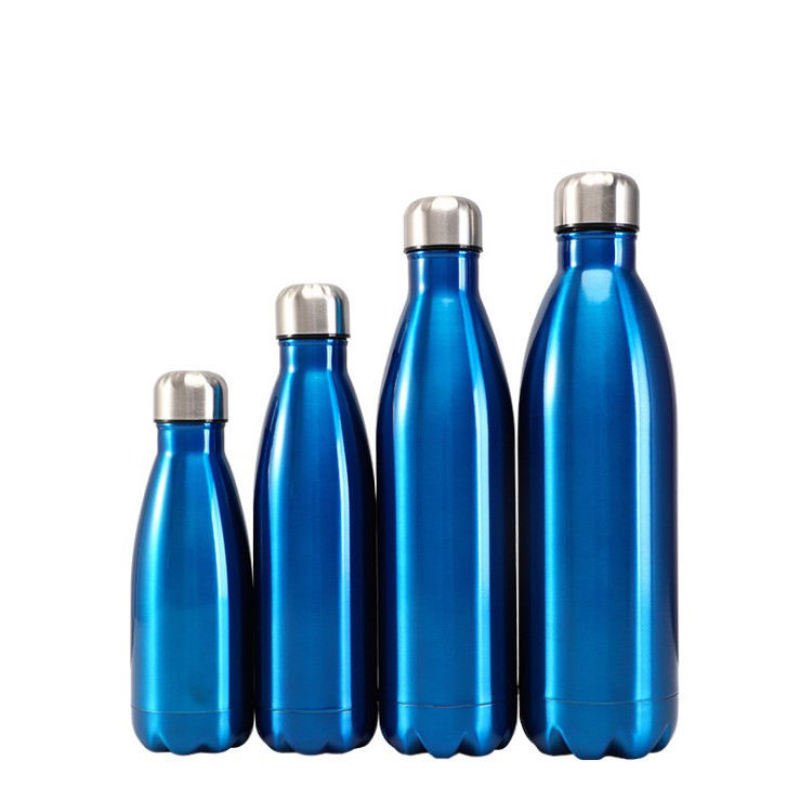 Promotion Vacuum Flask Thermos Cola Shape Insulated Double Wall Stainless Steel Water Bottle with Custom Logo