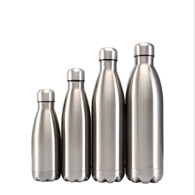 Promotion Vacuum Flask Thermos Cola Shape Insulated Double Wall Stainless Steel Water Bottle with Custom Logo