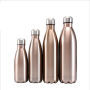 Promotion Vacuum Flask Thermos Cola Shape Insulated Double Wall Stainless Steel Water Bottle with Custom Logo