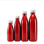 Promotion Vacuum Flask Thermos Cola Shape Insulated Double Wall Stainless Steel Water Bottle with Custom Logo