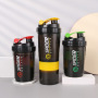 Wholesale Custom Colors and Logo 550ml Large Capacity Free Plastic Sport Workout Blender Protein Shaker Bottle Shaker Gym