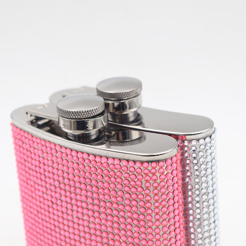Fashion Style Portable Party Stainless Steel Whisky Hip Flask for Girls Wedding Gift
