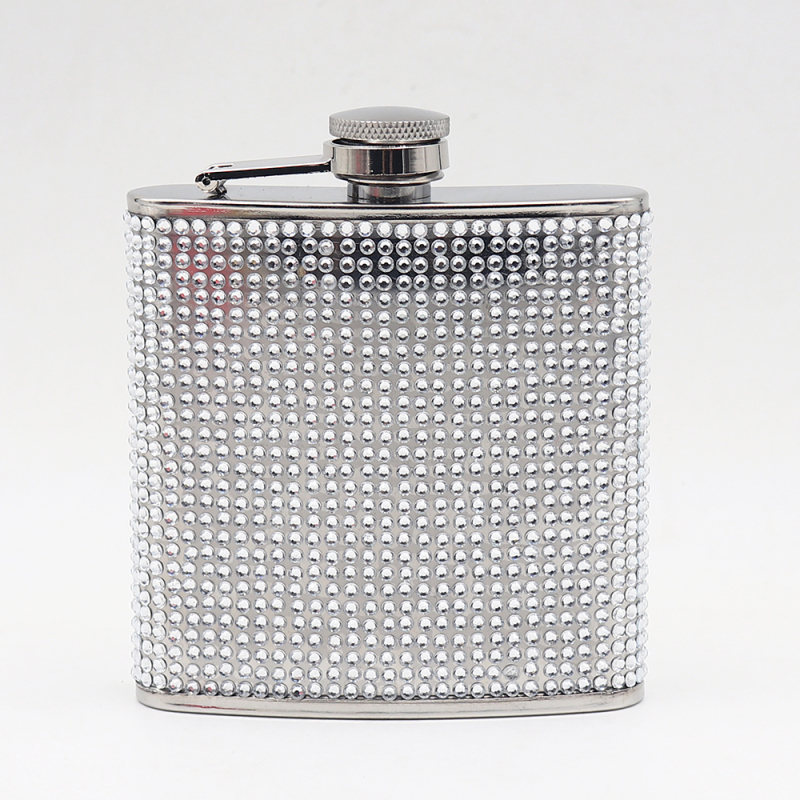 Fashion Style Portable Party Stainless Steel Whisky Hip Flask for Girls Wedding Gift