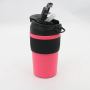 Portable Stainless Steel Coffee Cup Simple Office Tumbler for Water and Coffee for On-the-Go Use