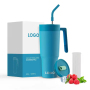 New Color Design 40oz Insulated Handle Tumbler with Lids and Straw Stainless Steel Double Vacuum Leak Tumbler