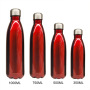 Wholesale 500ml Cola Shape Stainless Steel Vacuum Water Bottle with Leak Proof Lid for Sports Travel Outdoor Activities