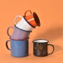 Coocodrink Hot Sale Price Custom 350ml 500ml 750ml Sublimation Enamel Christmas Mug Sublimation Coffee Mugs Camping Enamel Mug