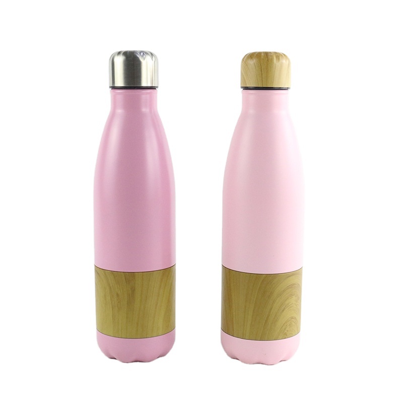 Wholesale New Cola Shape Stainless Steel Double Wall Vacuum Bottle with Insulated Lid for Sports Outdoor