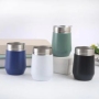 New 12OZ  Customizable Color and Loge Stainless Steel Mug Vaccuum Egg Shape Bottle with Lid