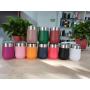 New 12OZ  Customizable Color and Loge Stainless Steel Mug Vaccuum Egg Shape Bottle with Lid