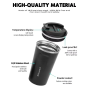 Eco-Friendly 380ml Double Wall Stainless Steel Hot and Cool Thermal Coffe Thermo Mug
