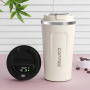 Eco-Friendly 380ml Double Wall Stainless Steel Hot and Cool Thermal Coffe Thermo Mug