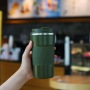 Eco-Friendly 380ml Double Wall Stainless Steel Hot and Cool Thermal Coffe Thermo Mug