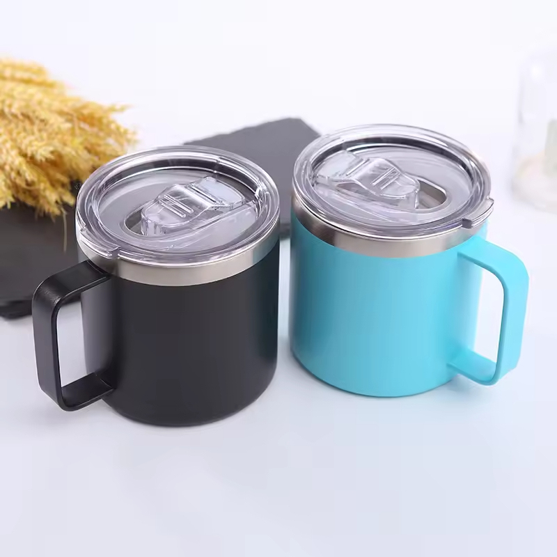 New Arrival Custom Powder Coating Mug Double Walled Vacuum Insulated Stainless Steel Coffee Mugs
