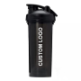 Wholesale Logo Custom Shaker Water Bottle Shaker Bottle Fitness Gym Protein Bottles Sport PP Plastic BPA Free Sample