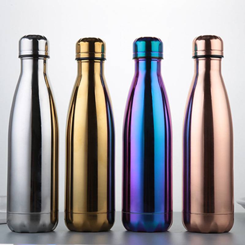 Wholesale Stainless Steel Double Wall Vacuum Sports Bottle for Tea Cola Water