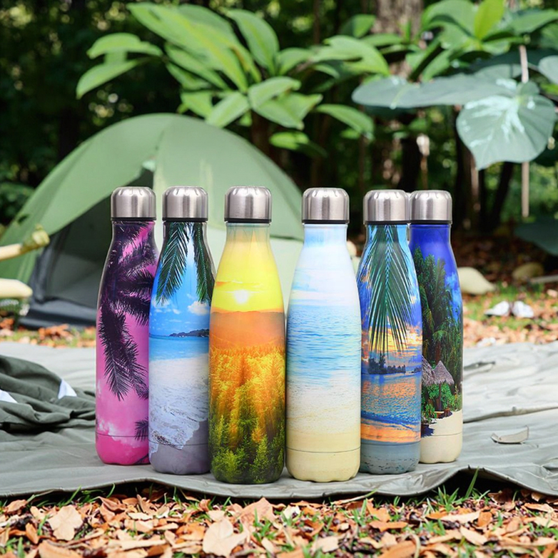 Wholesale Stainless Steel Double Wall Vacuum Sports Bottle for Tea Cola Water