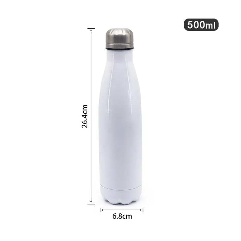Wholesale Price Stainless Steel Double Walled Shaped Water Bottle Recycle Travel Mug Cup Vacuum Flask