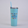 New Double Stainless Steel Outdoor Vacuum Leopard Print Water Tumbler Internet Celebrity Creative Thermal Tumbler Coffee Tumbler