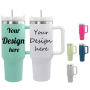 Wholesale 40oz Stainless Steel Double Wall Vacuum Cup for Office Travel with Leakproof Lid