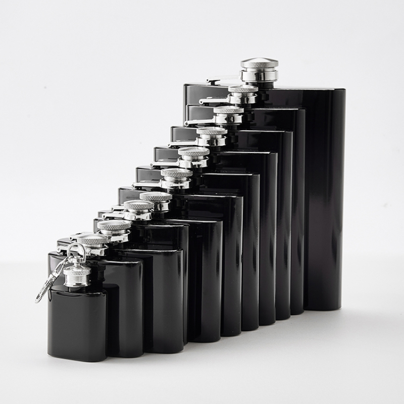 Wholesale Portable Metal Stainless Steel Liquor Whiskey Hip Flask for Travel Picnic Outdoor